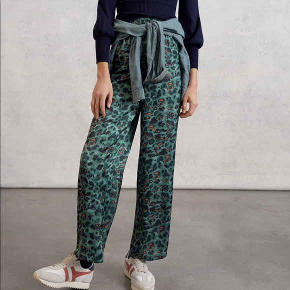 Anthropologie Ambrose Leopard pants - Picture 1 of 8